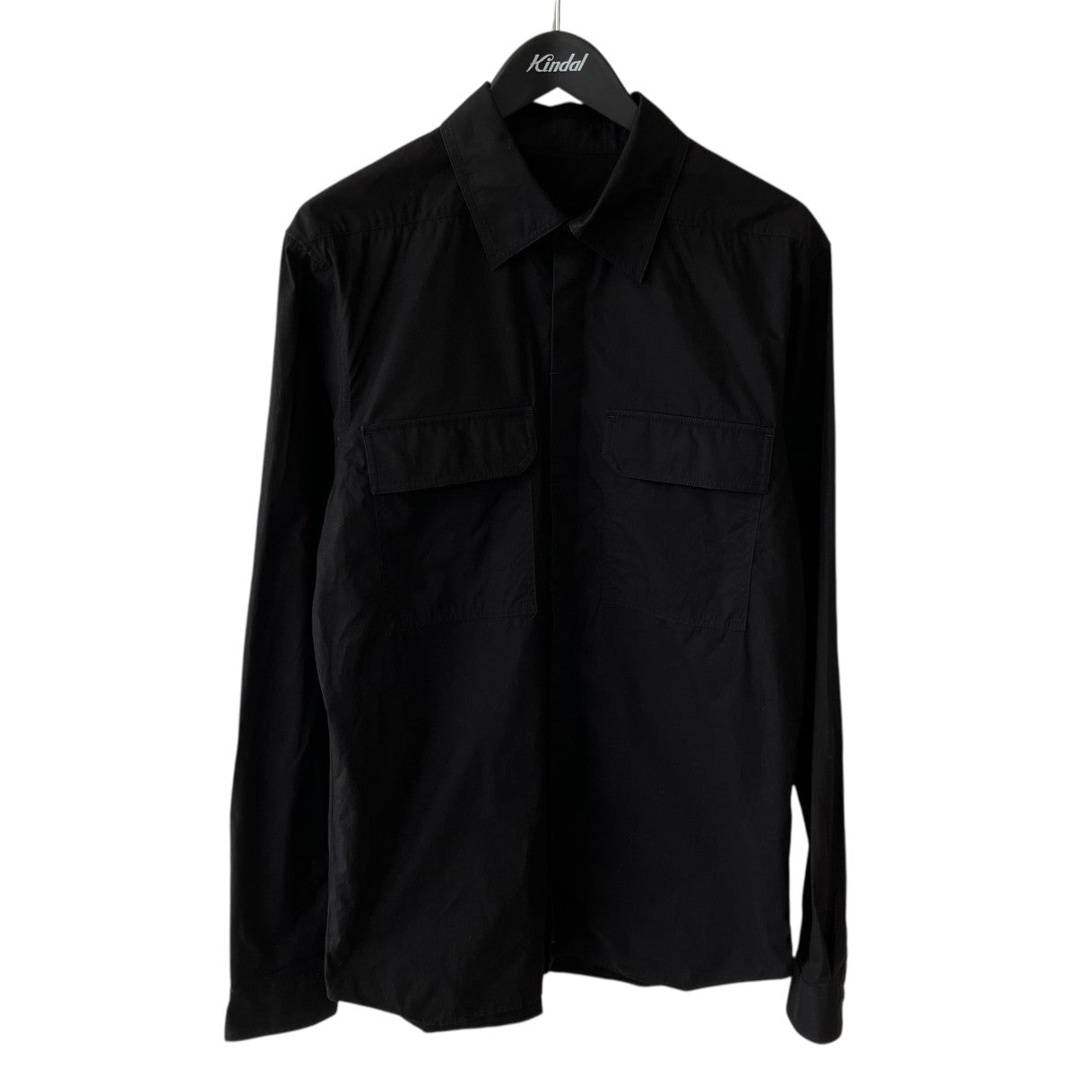 RICK OWENS 25SSWORKSHIRTワークシャツRU01E5291-P 古着・中古-1枚目のアイテム画像