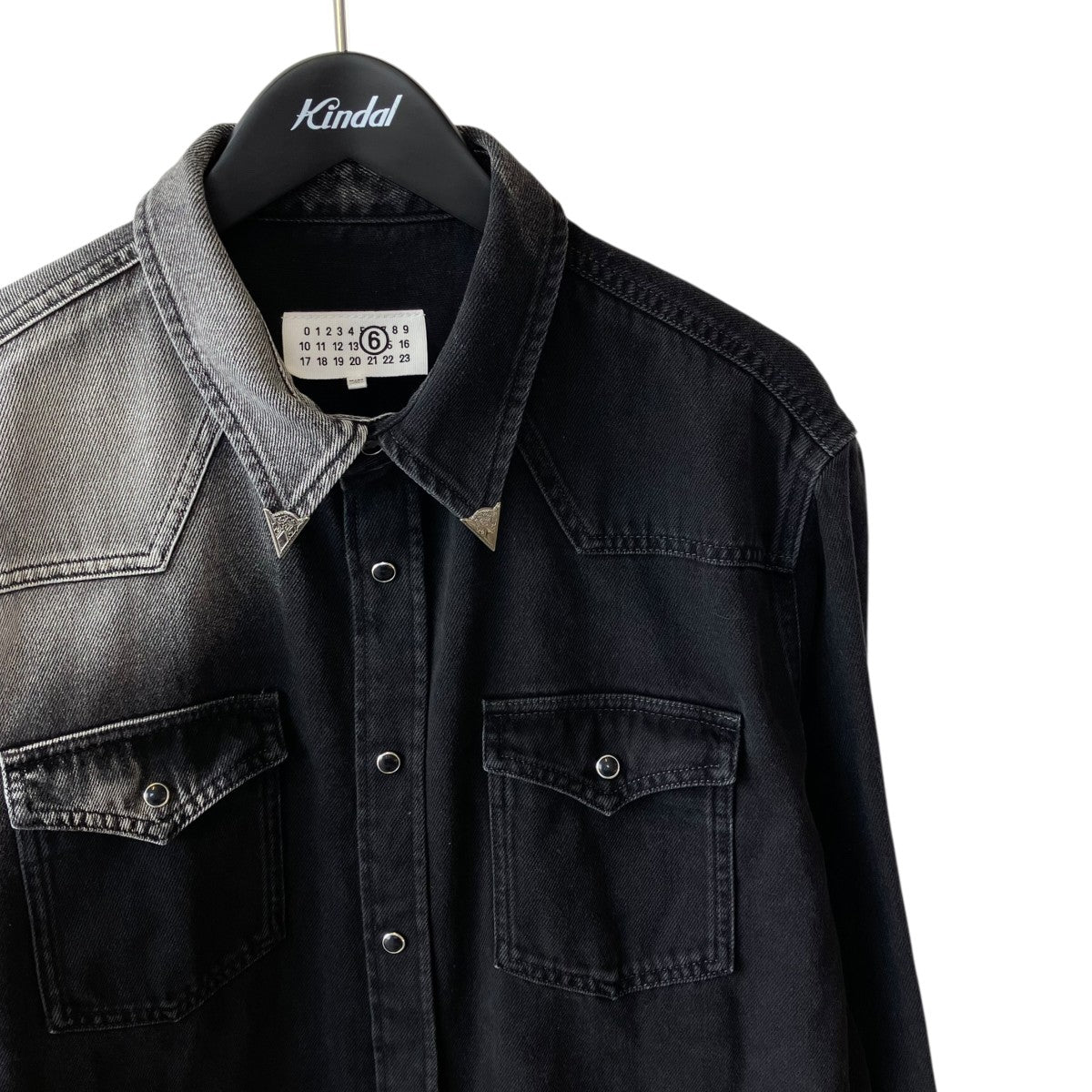 MM6 Maison Margiela 25AWデニムシャツSH2DT0024 古着・中古-3枚目のアイテム画像