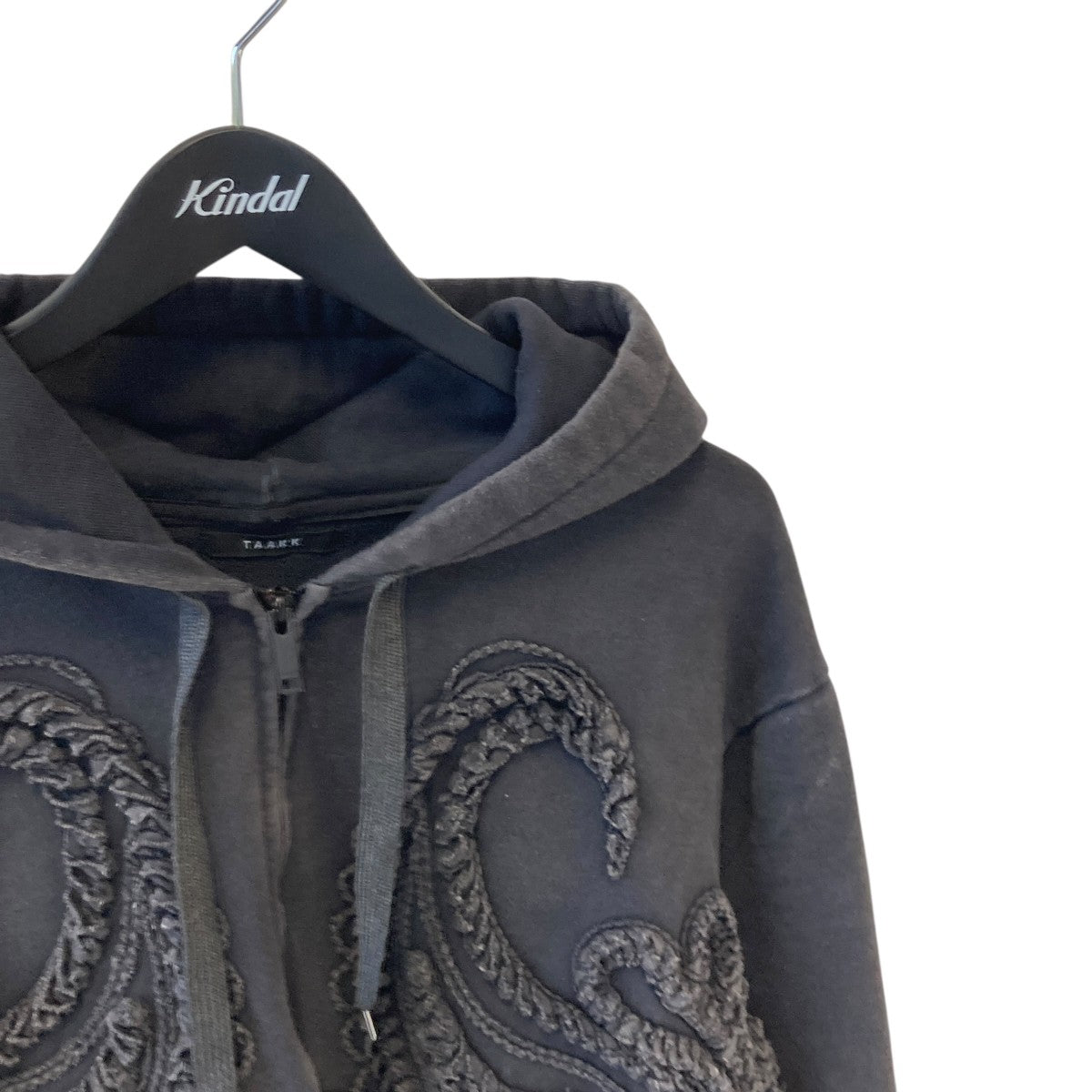 TAAKK(ターク) EMBROIDERY ZIP HOODIEパーカーTA-26SS-JR054 TA-26SS