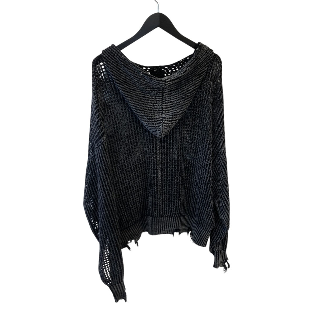 Danke schon 26SSACID WASH MESH HOODIEメッシュパーカー26S-KNL024-DS 古着・中古-2枚目のアイテム画像