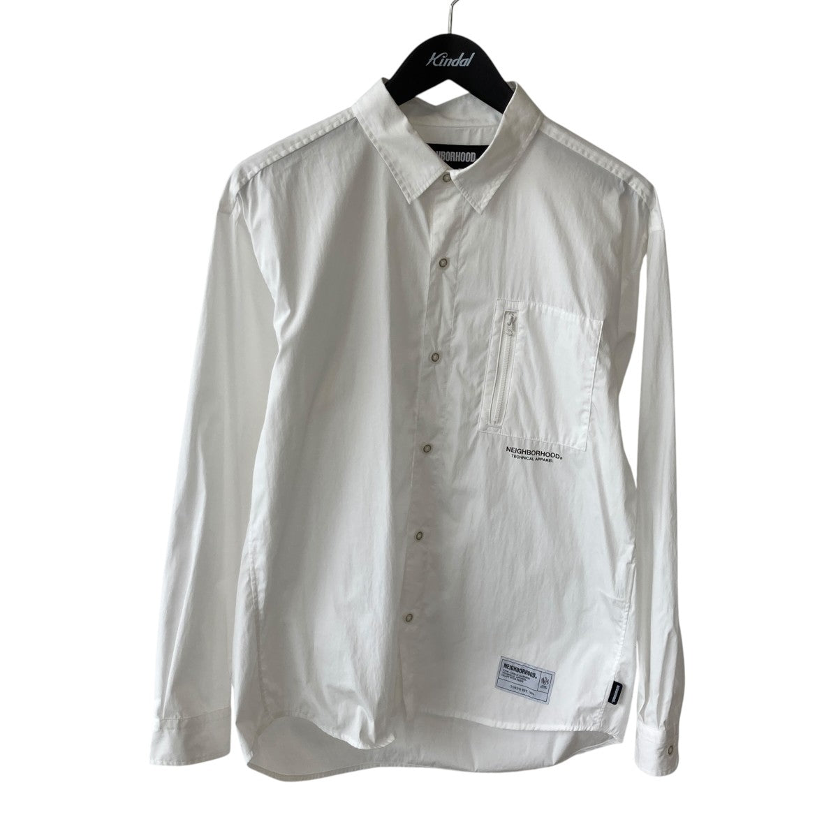 NEIGHBORHOOD PLAIN SHIRT LSシャツ252SPNH-SHM02 古着・中古-1枚目のアイテム画像