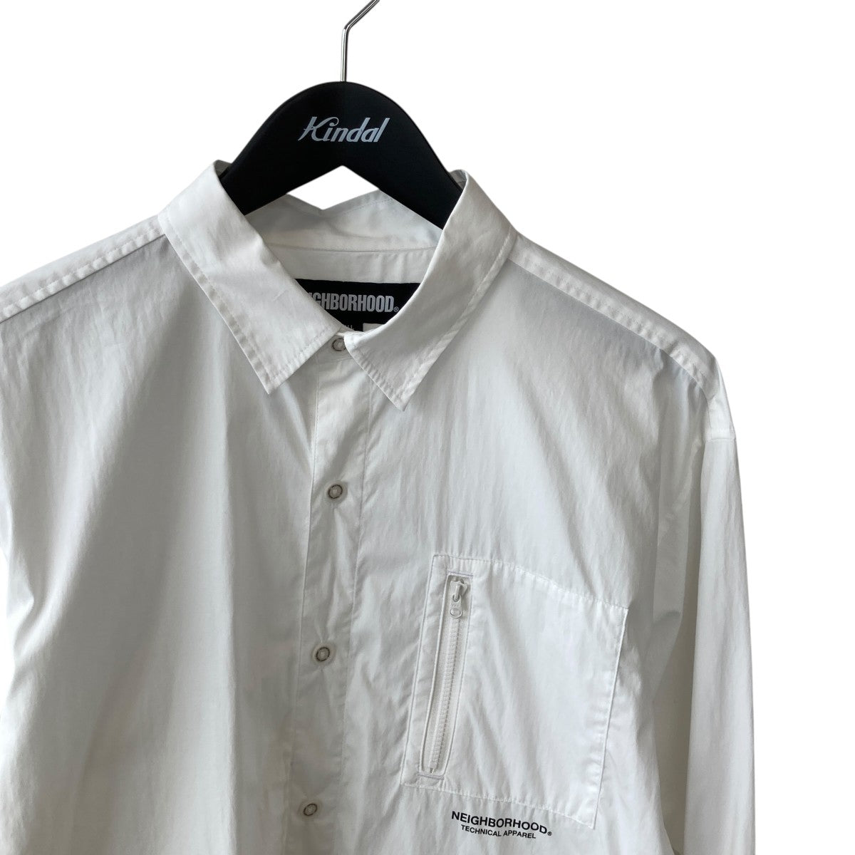 NEIGHBORHOOD PLAIN SHIRT LSシャツ252SPNH-SHM02 古着・中古-3枚目のアイテム画像