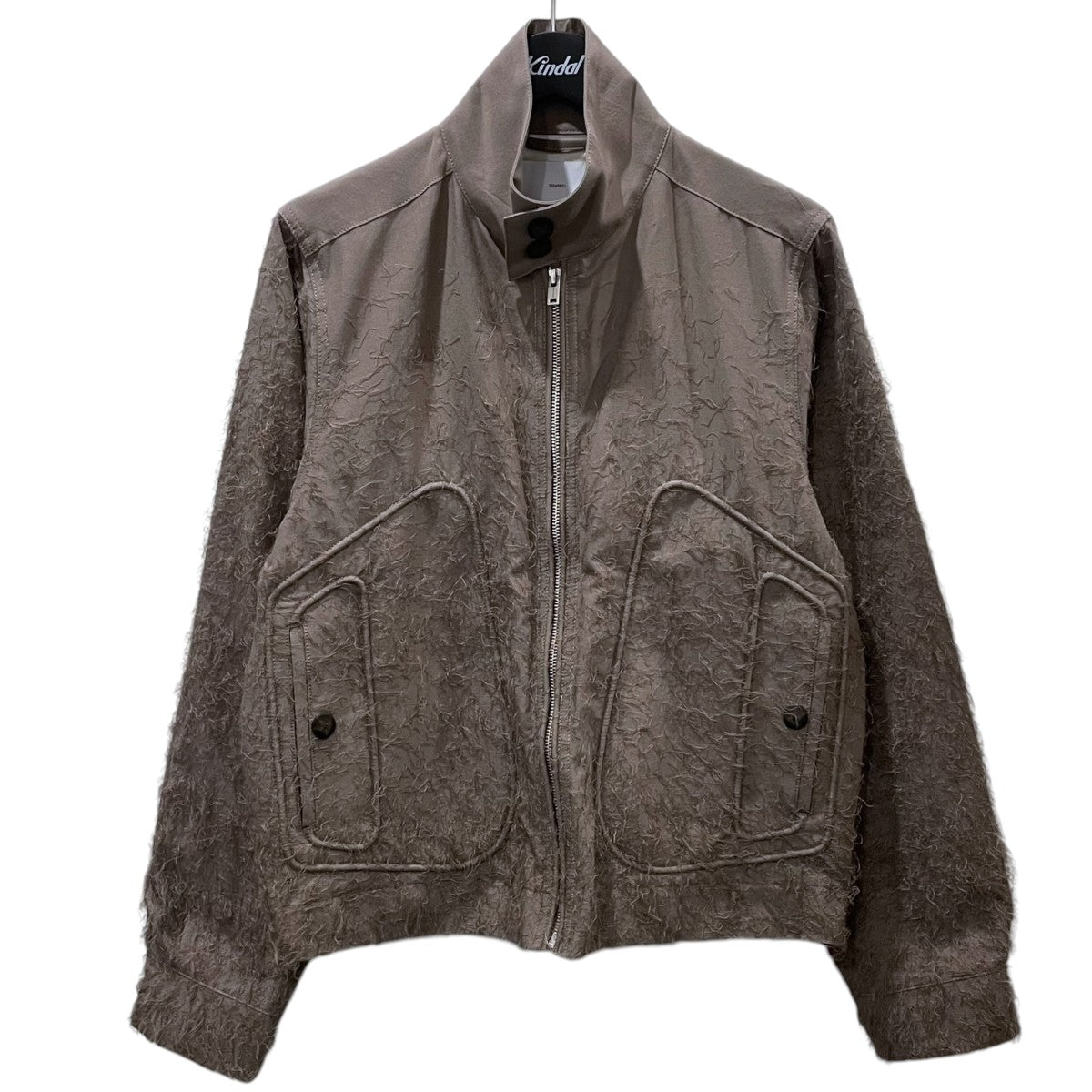 24AW ジップアップジャケット HAIRY BLOUSON ヘアリーブルゾン 2411300208