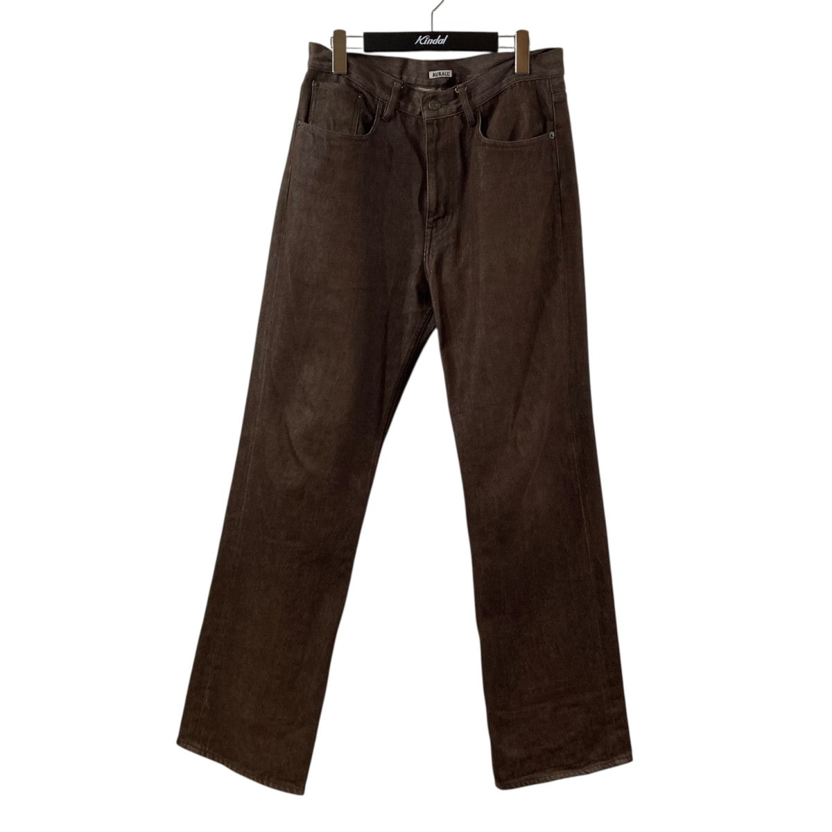 AURALEE HARD TWIST DENIM 5P PANTSデニムパンツA00P01DM 古着・中古-1枚目のアイテム画像