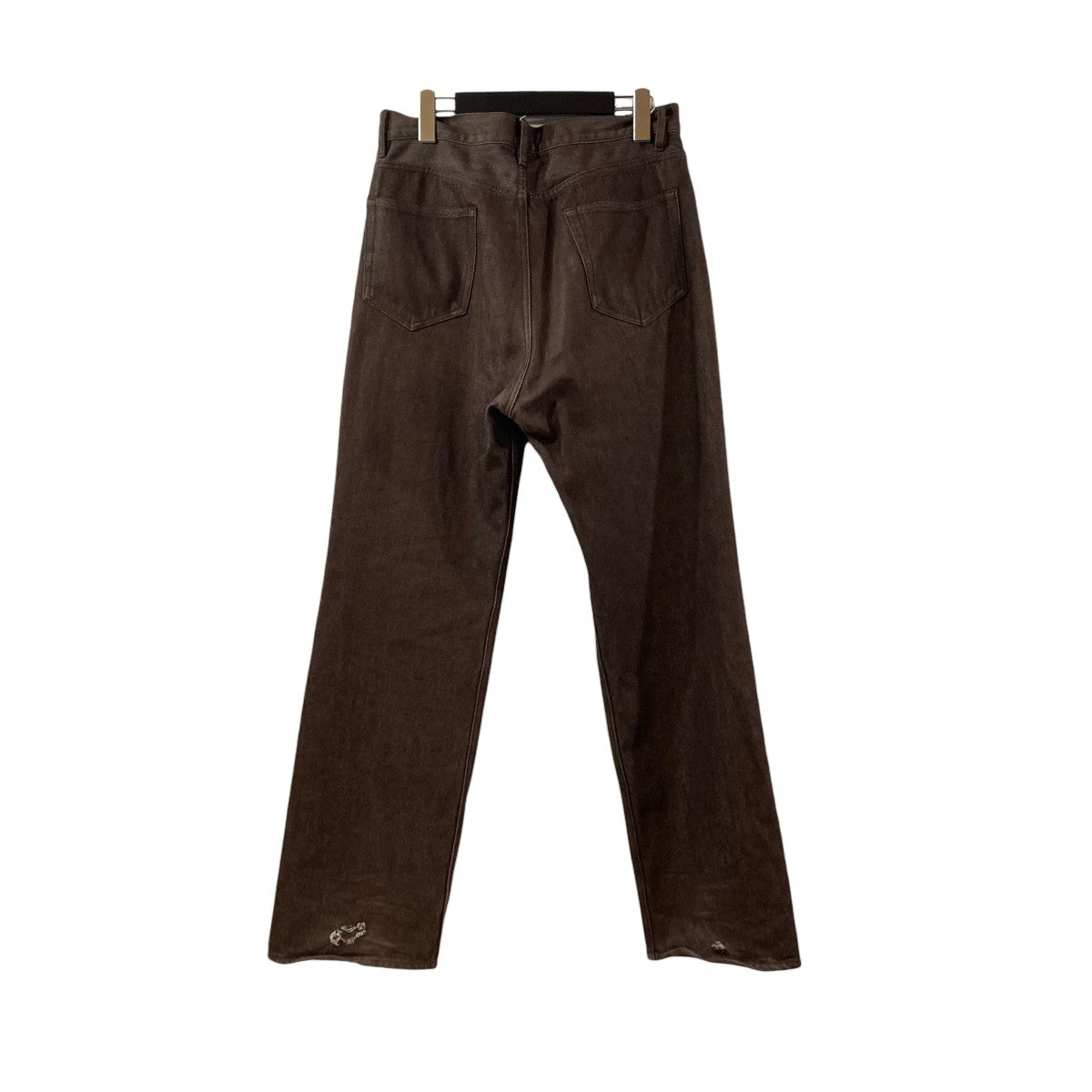 AURALEE HARD TWIST DENIM 5P PANTSデニムパンツA00P01DM 古着・中古-2枚目のアイテム画像