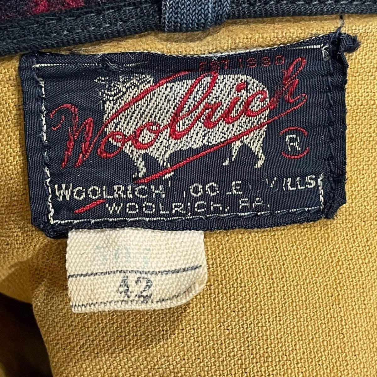 50s チェック柄コート Hooded Mackinaw Coat フーデッドマッキーノコート