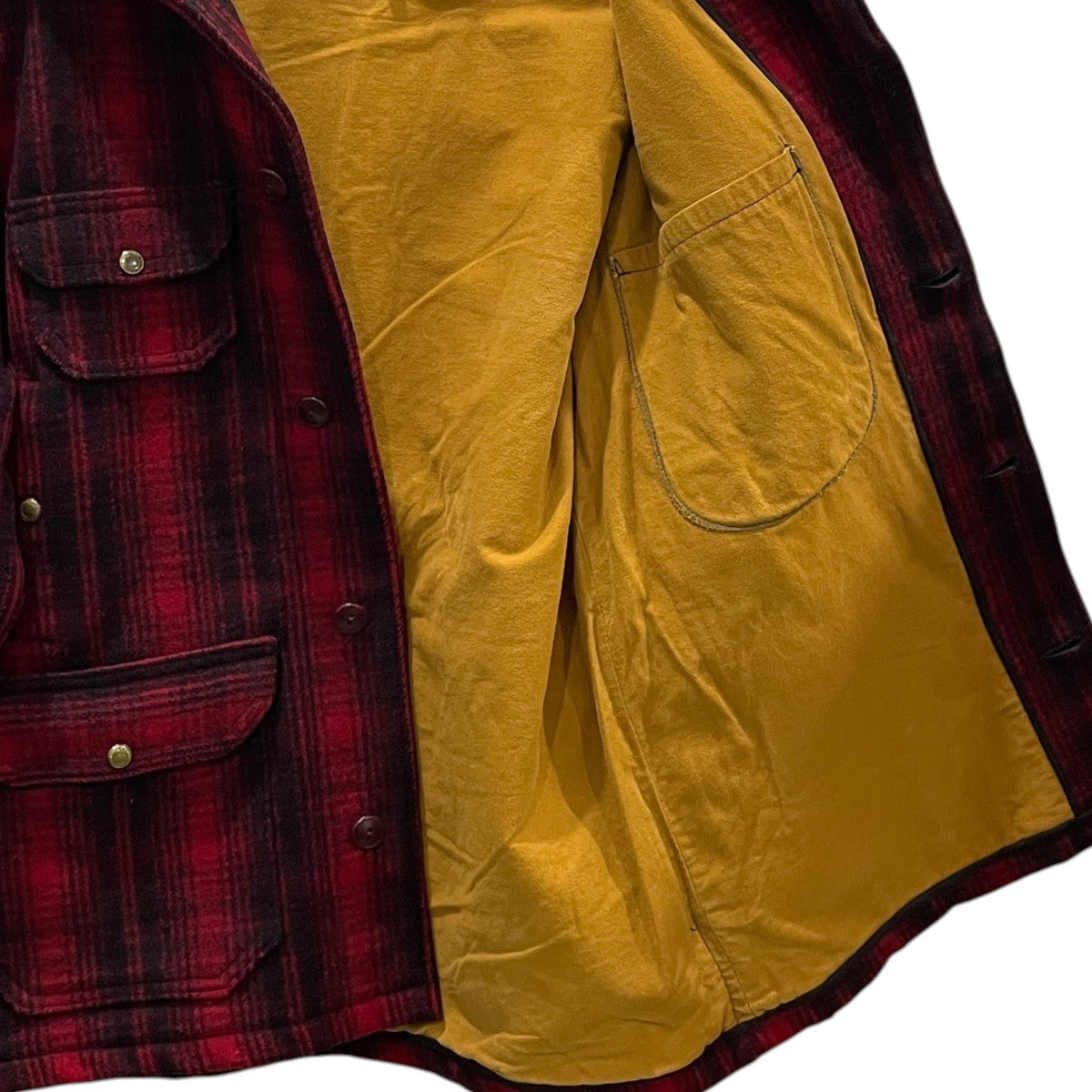 50s チェック柄コート Hooded Mackinaw Coat フーデッドマッキーノコート