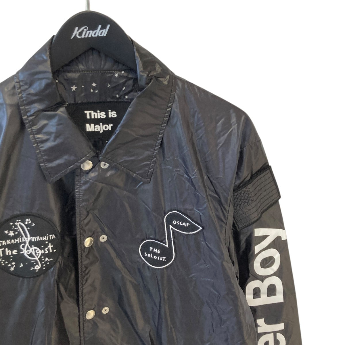 TAKAHIROMIYASHITA TheSoloIst． 19SSwrapped collar coverall jacket．リバーシブルジャケットsj.0010SS19 古着・中古-3枚目のアイテム画像