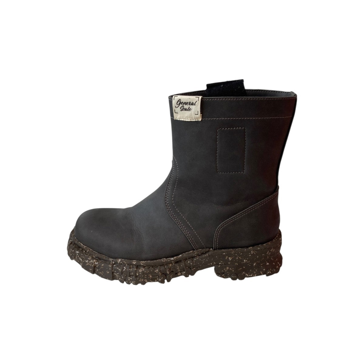 MIHARA YASUHIRO Vintage-like Sole Synthetic Leather BootsブーツS11FW703 古着・中古-2枚目のアイテム画像