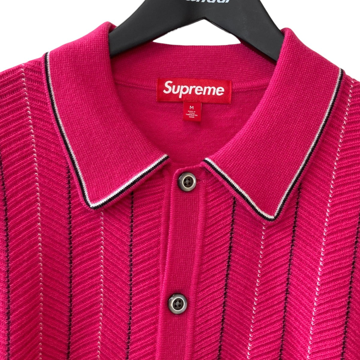25SSherrinbone cardiganニットカーディガン