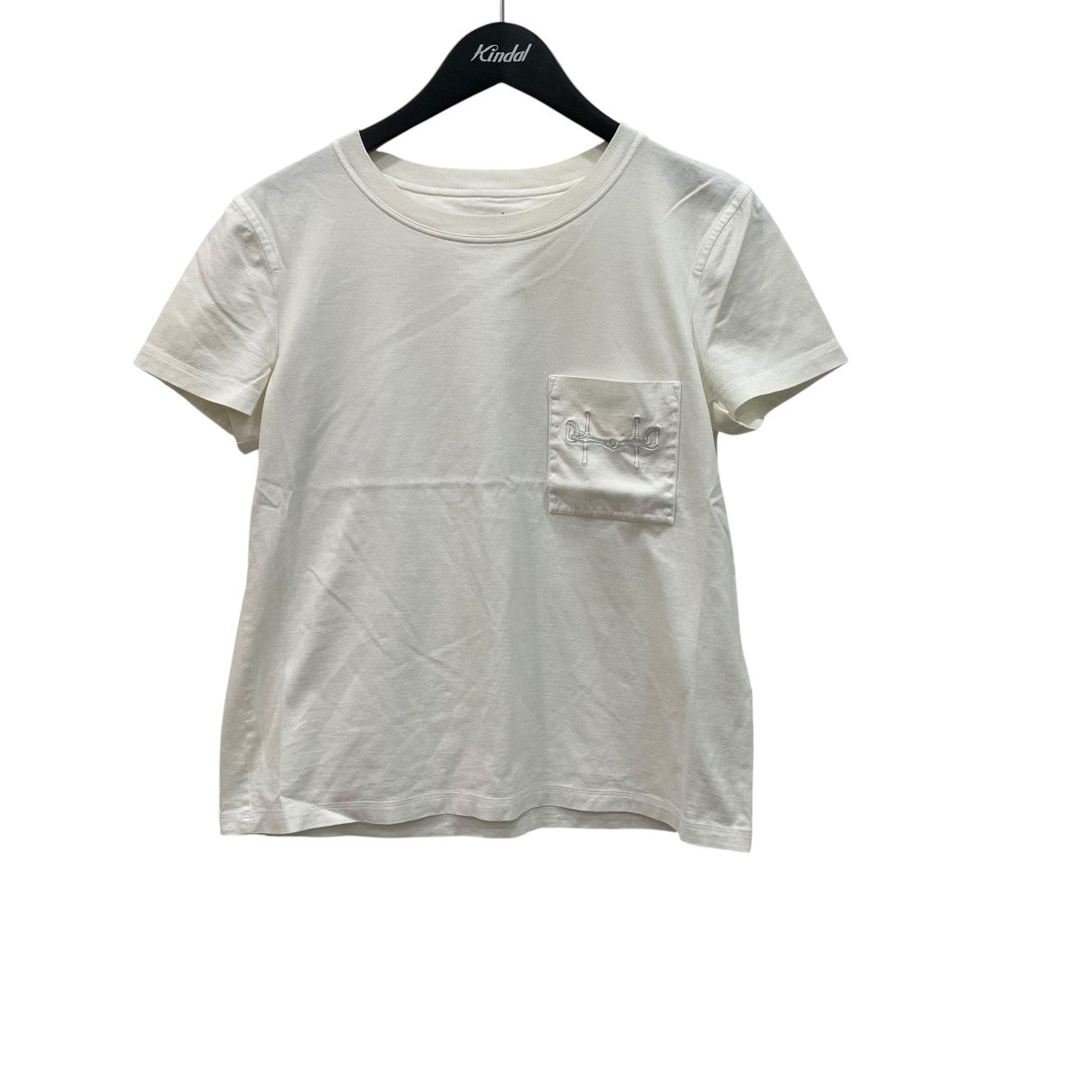 HERMES ホースビット刺繍Tシャツ 古着・中古-1枚目のアイテム画像