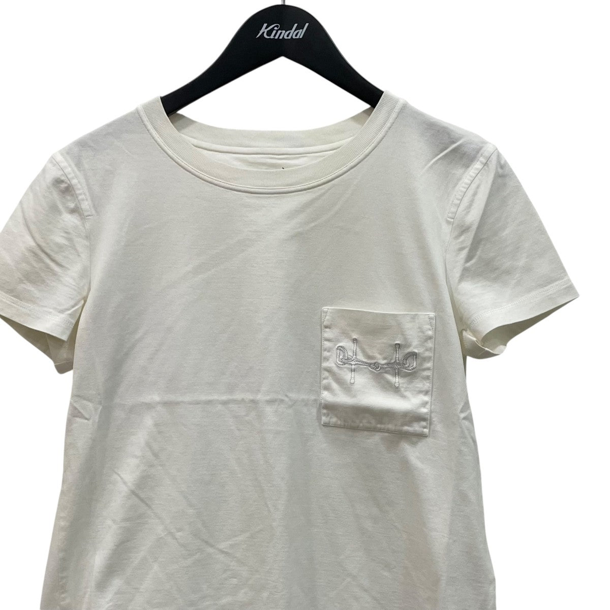 HERMES ホースビット刺繍Tシャツ 古着・中古-2枚目のアイテム画像