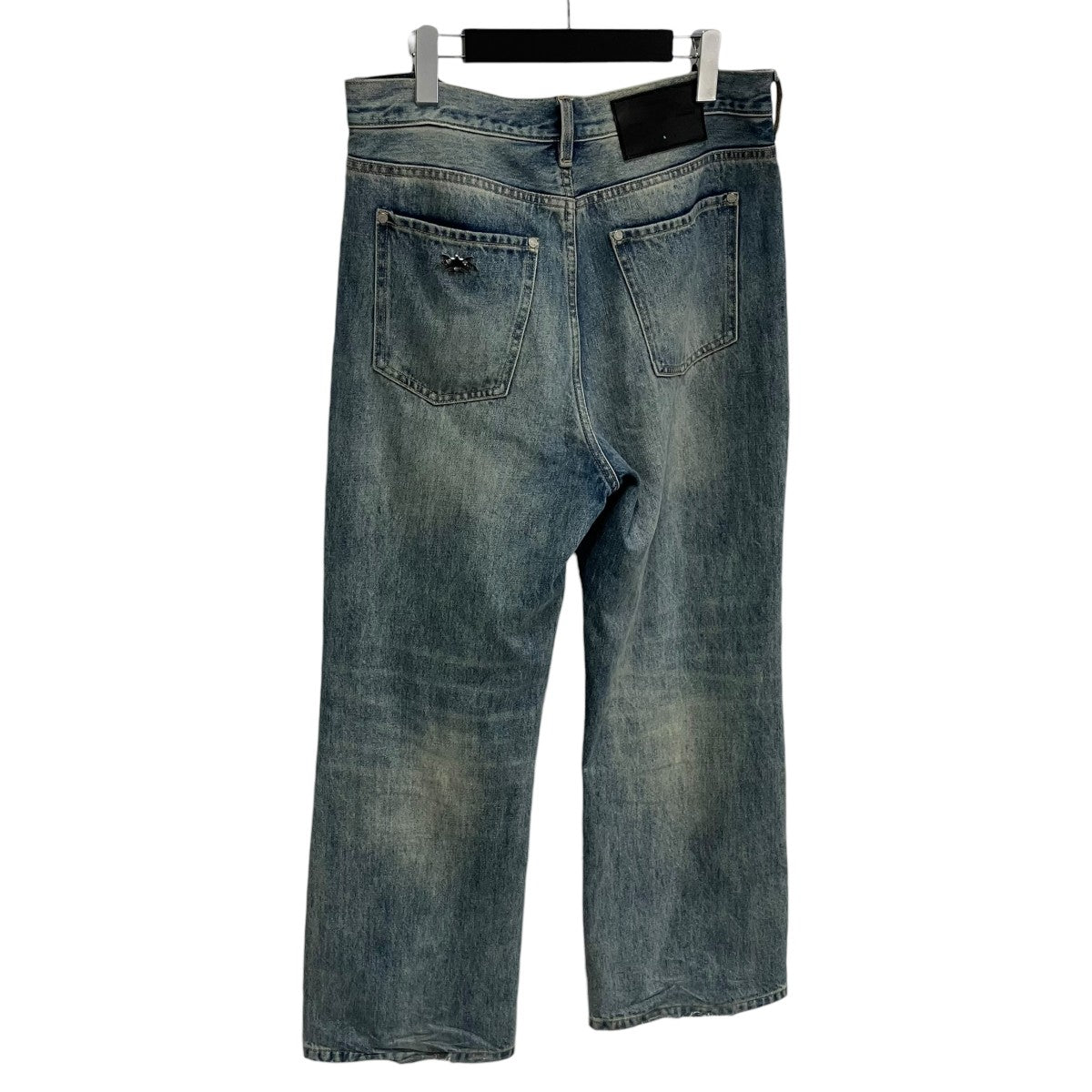 BUMPY LOGO RHINESTONE DENIM PANTSデニムパンツS25SSUPA0222-NV