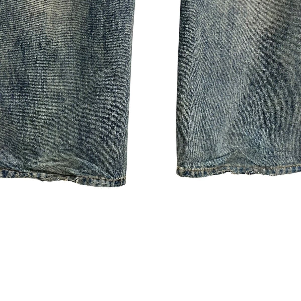BUMPY LOGO RHINESTONE DENIM PANTSデニムパンツS25SSUPA0222-NV