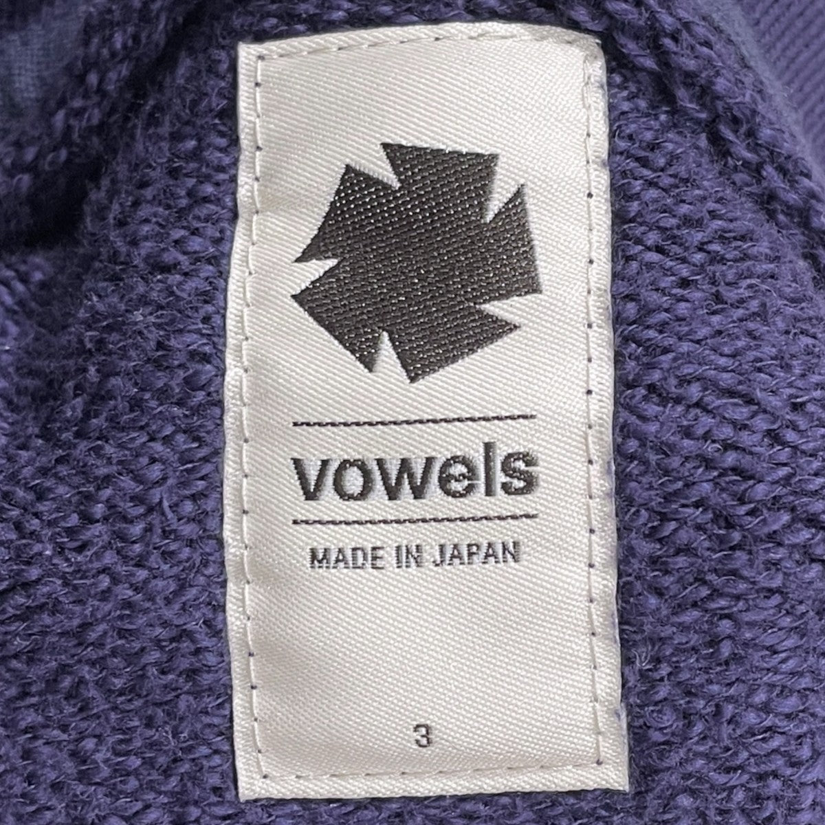 25AW プルオーバーパーカー ICON SPELL OUT HOODIE アイコン スペル アウト フーディー VO-25AW-H011-75-3