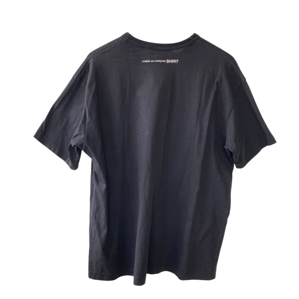 COMME des GARÇONS ブラック Tシャツ COMME des GARCONS SHIRT(コムデギャルソンシャツ) TシャツFK-T015 FK