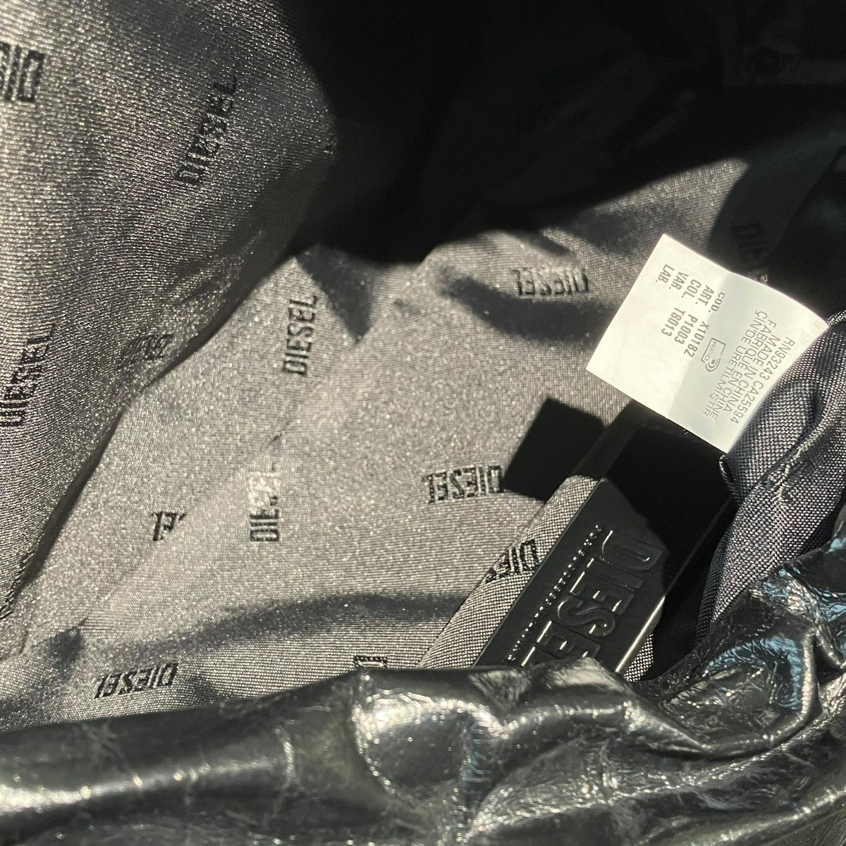 DIESEL SCRUNCH-DショルダーバッグX10182 古着・中古-5枚目のアイテム画像