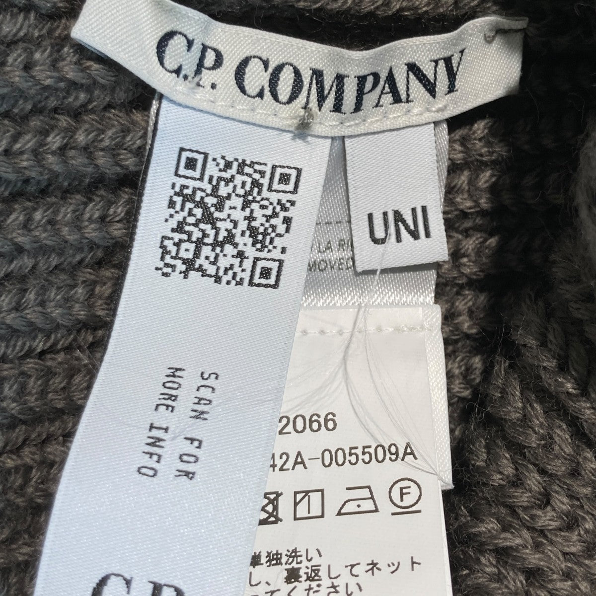 ACC KNIT CAP IN EF WOOLゴーグルビーニー19CMAC742A