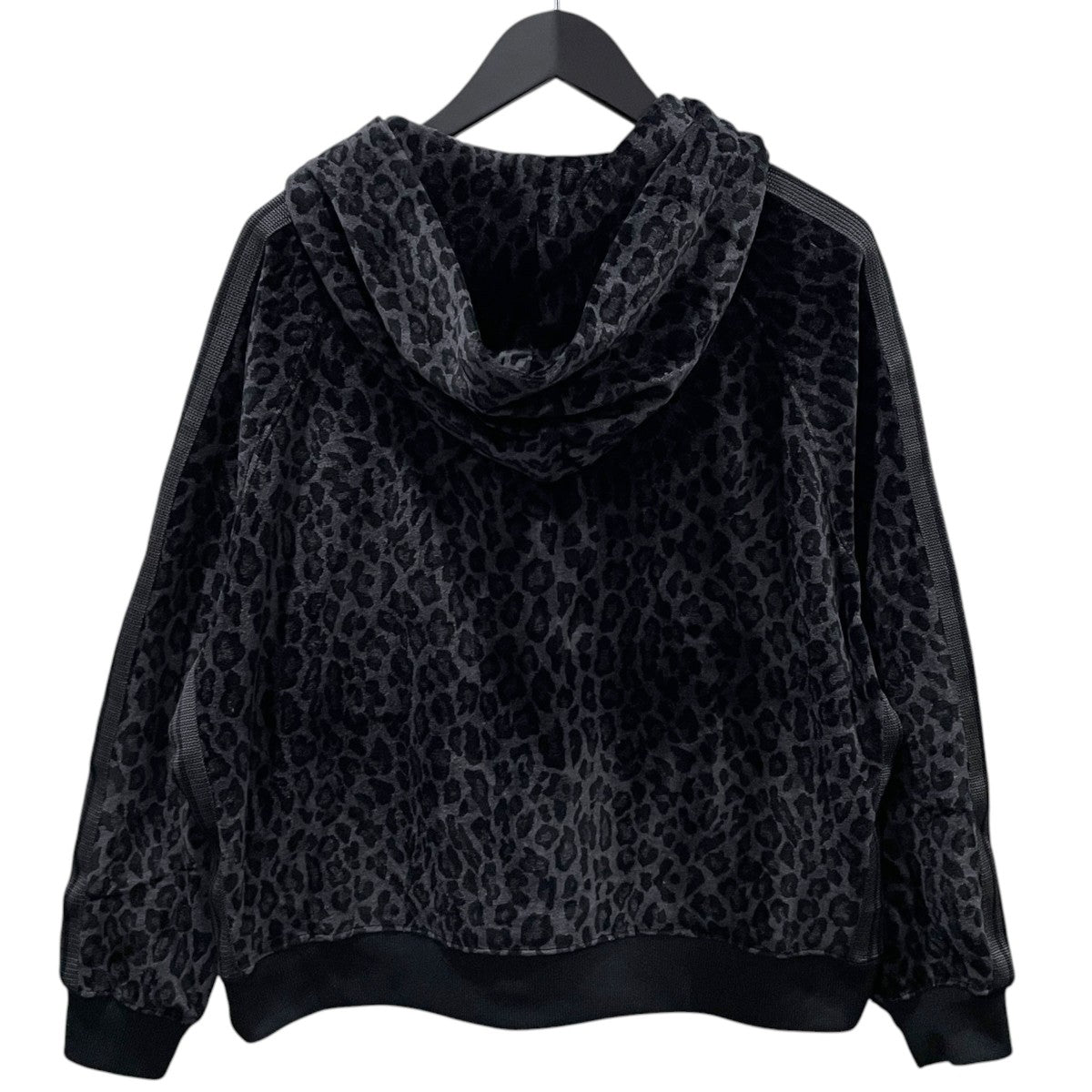 25AW レオパード柄ジップアップベロアパーカー Track Hoody - C／PE Velour トラックフーディー コットン／ポリエステル ベロア RW1504