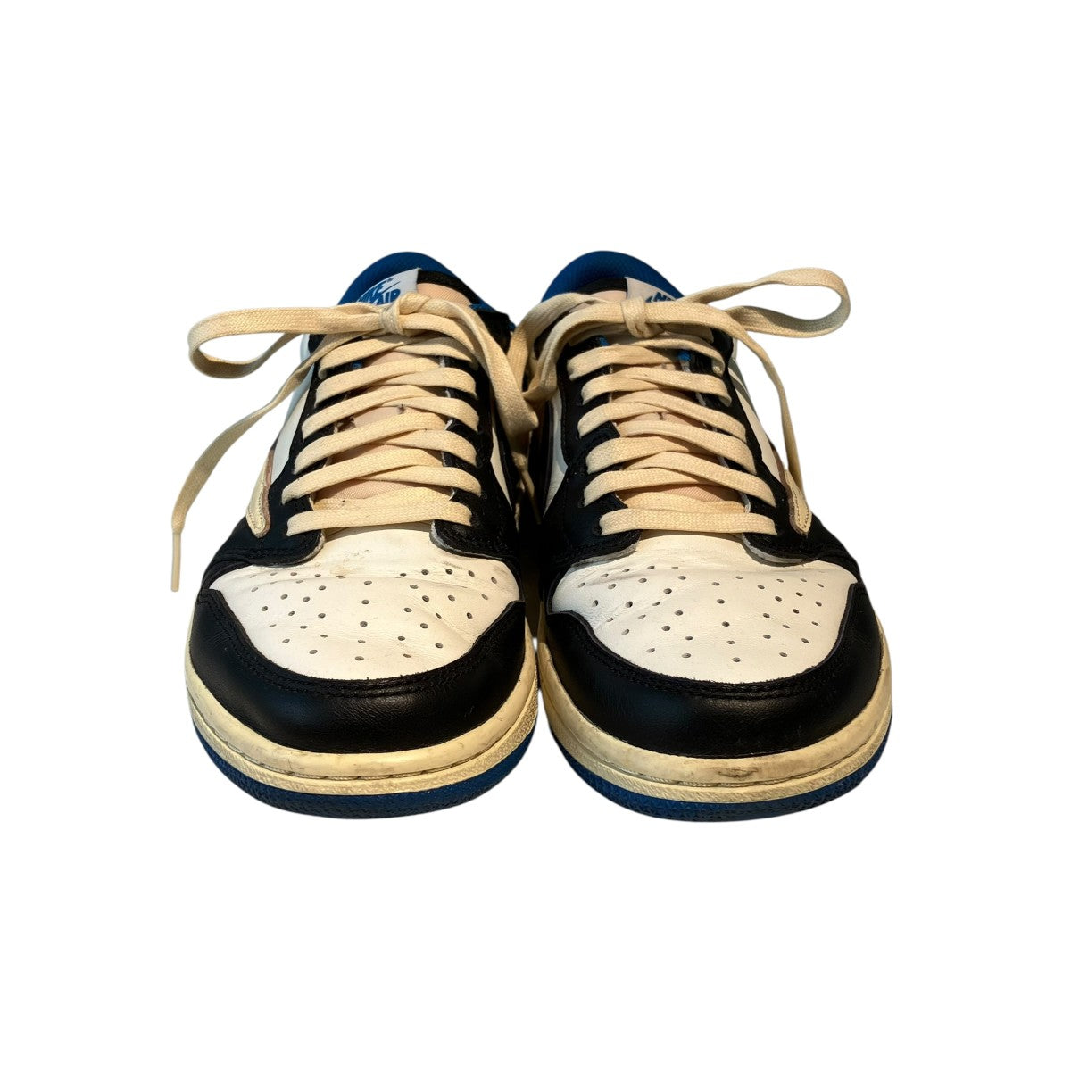 NIKE Travis Scott fragment design Air Jordan 1 Low OG SP Military BlueローカットスニーカーDM7866-140 古着・中古-3枚目のアイテム画像