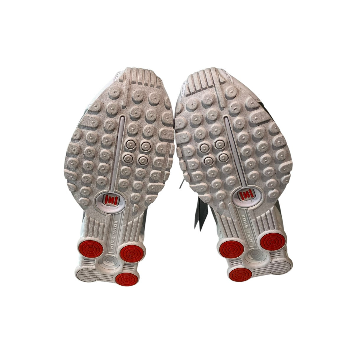 NIKE Shox R4 White and Metallic SilverスニーカーAR3565-101 古着・中古-5枚目のアイテム画像