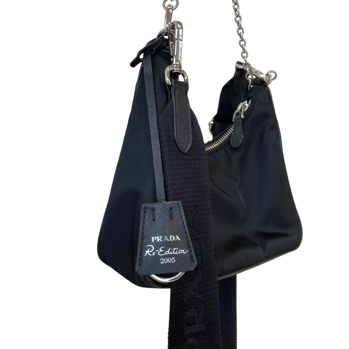 PRADA Re-Edition 2005ショルダーバッグ1BH204 古着・中古-2枚目のアイテム画像