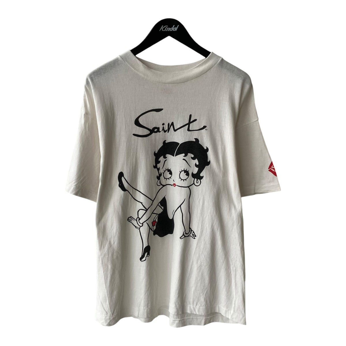 SAINT MICHAEL BTY_SS TEE ／ BETTYTシャツSM-HR1-0000-C40 古着・中古-1枚目のアイテム画像