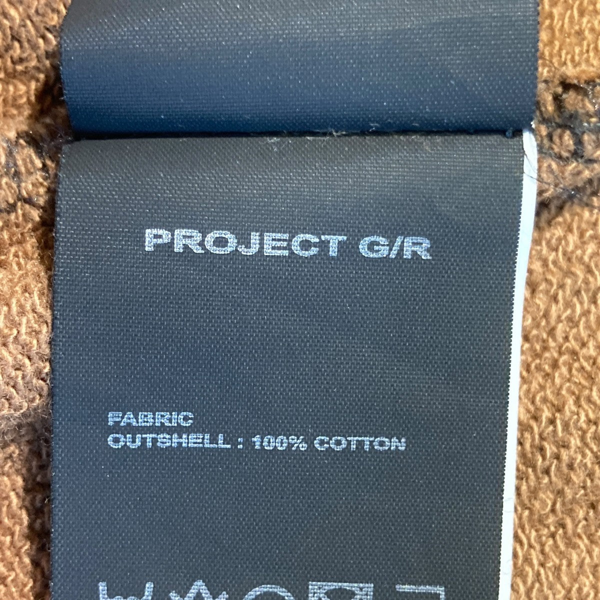 PROJECT G／R カモフラージュ柄ジップパーカー 古着・中古-6枚目のアイテム画像