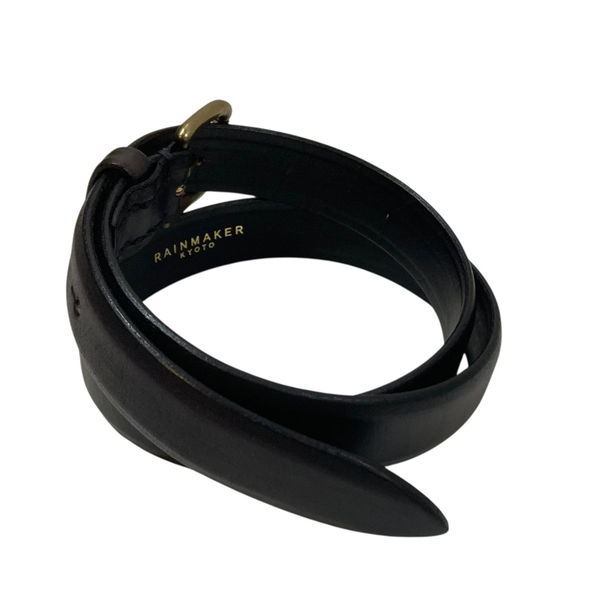 【美品 RAINMAKER レザー】ノットベルト ブラック フリーサイズ 楽天市場】RAINMAKER レインメーカー レザー ノットベルト RM222-029
