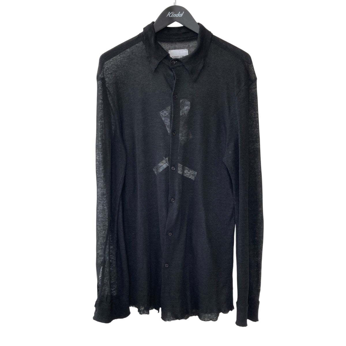 GABRIELA COLL GARMENTS 26SSNO．197 LINEN JERSSY SHIRTSリネンシャツ 古着・中古-1枚目のアイテム画像