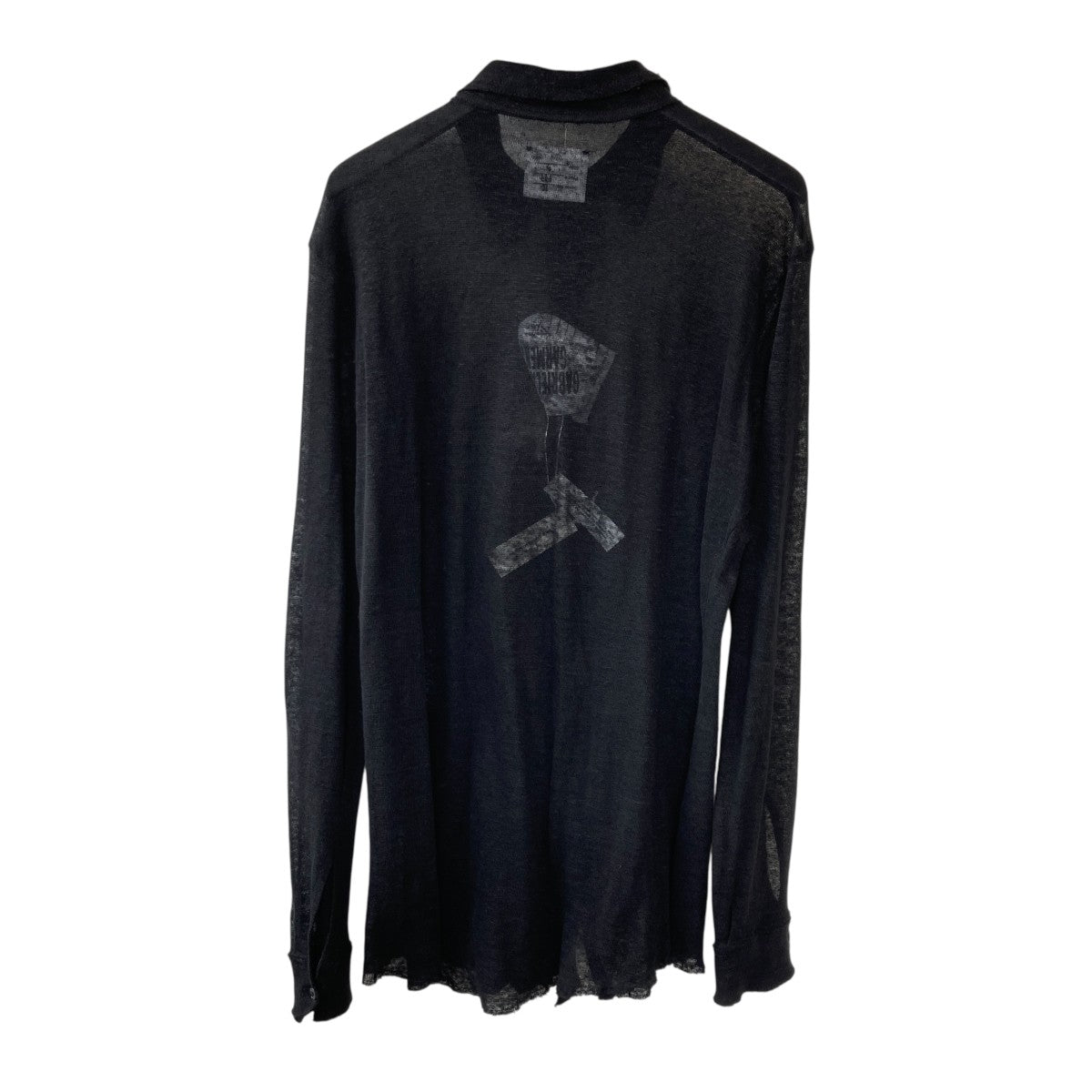 GABRIELA COLL GARMENTS 26SSNO．197 LINEN JERSSY SHIRTSリネンシャツ 古着・中古-2枚目のアイテム画像