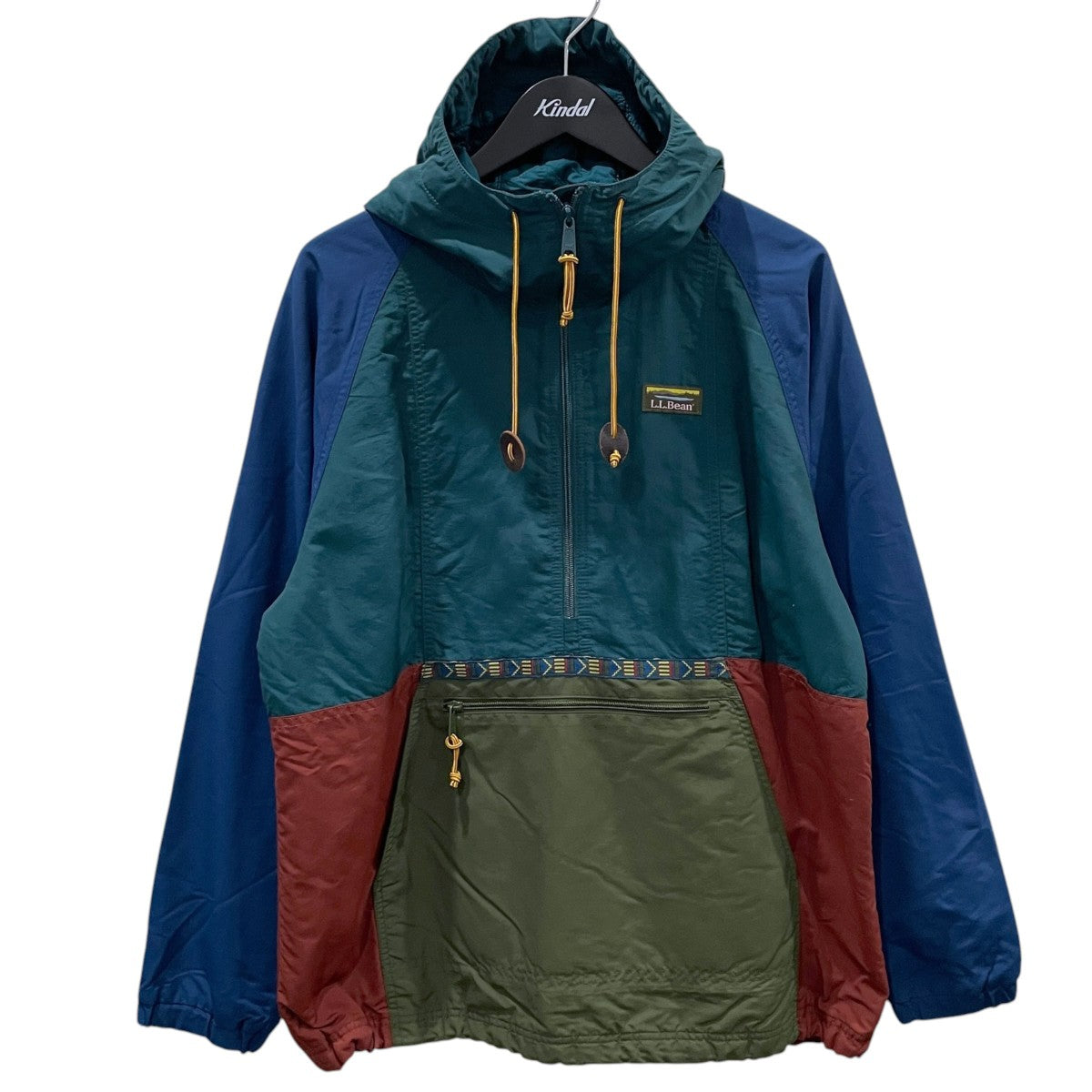 L．L．Bean アノラックパーカー Mountain Classic Insulated Anorak， Multi-Color マウンテン クラシック インサレーテッド アノラック マルチカラー 511397 古着・中古-1枚目のアイテム画像