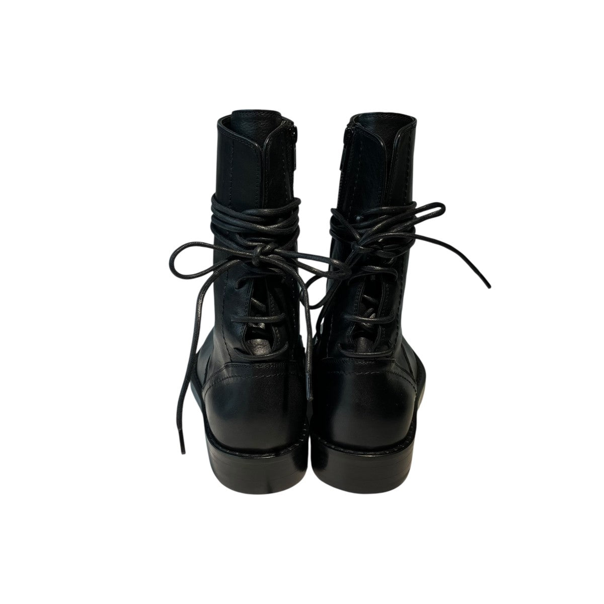 ANN DEMEULEMEESTER HEIKO LACED BACK ANKLE BOOTSブーツCO02-M-A40-LT047-099 古着・中古-4枚目のアイテム画像