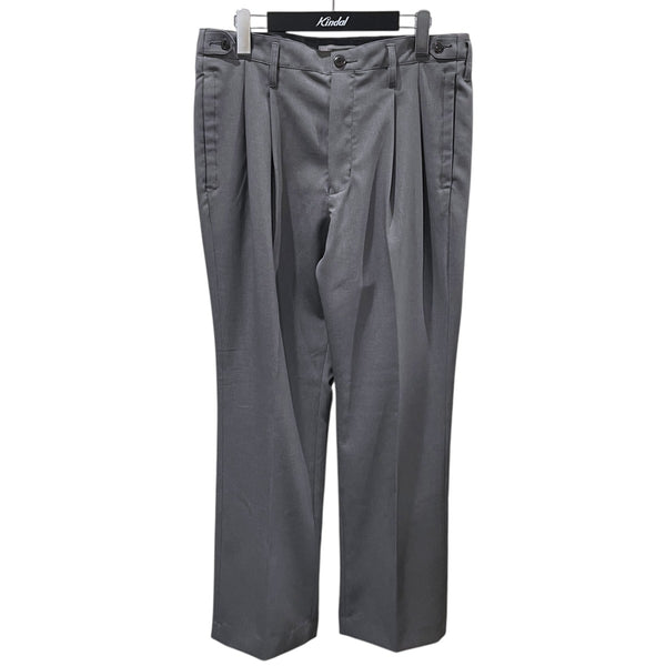 nonnative(ノンネイティブ) 25SS タックパンツ OFFICER CHINO TROUSERS