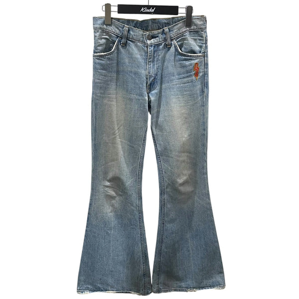 LEVI'S(リーバイス) パッチカスタム ベルボトムデニムパンツ 73年