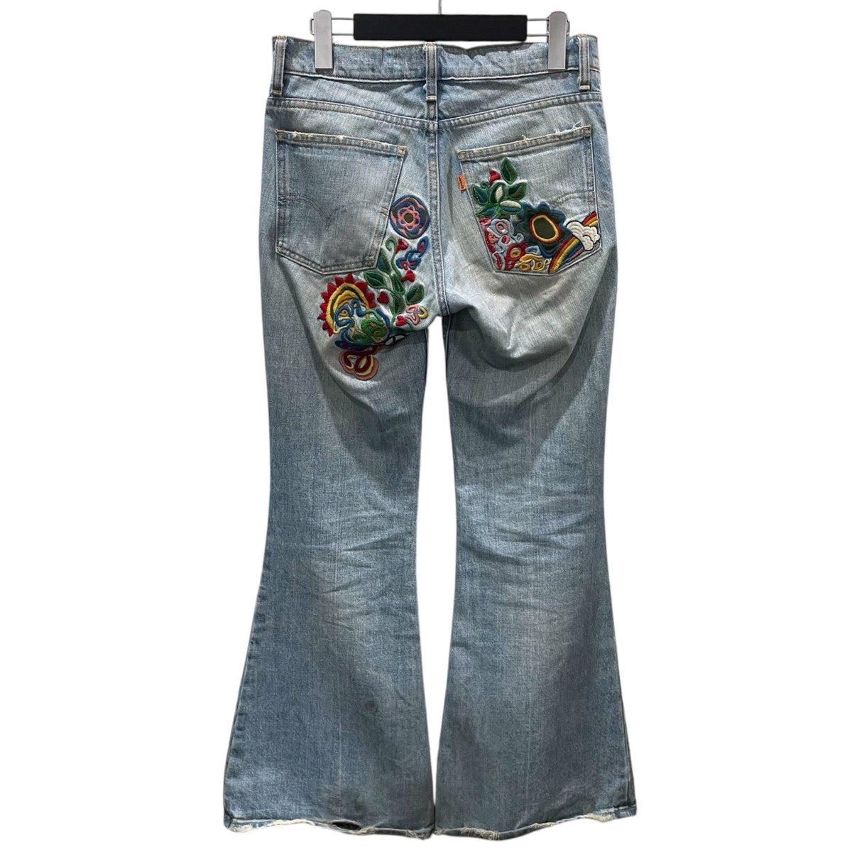 LEVI'S(リーバイス) パッチカスタム ベルボトムデニムパンツ 73年