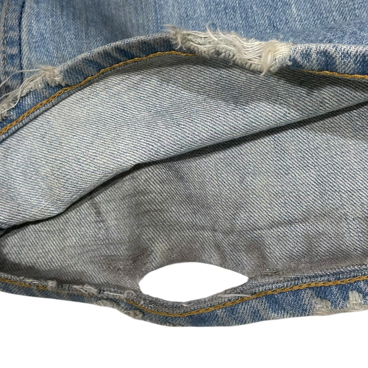 LEVI'S(リーバイス) パッチカスタム ベルボトムデニムパンツ 73年