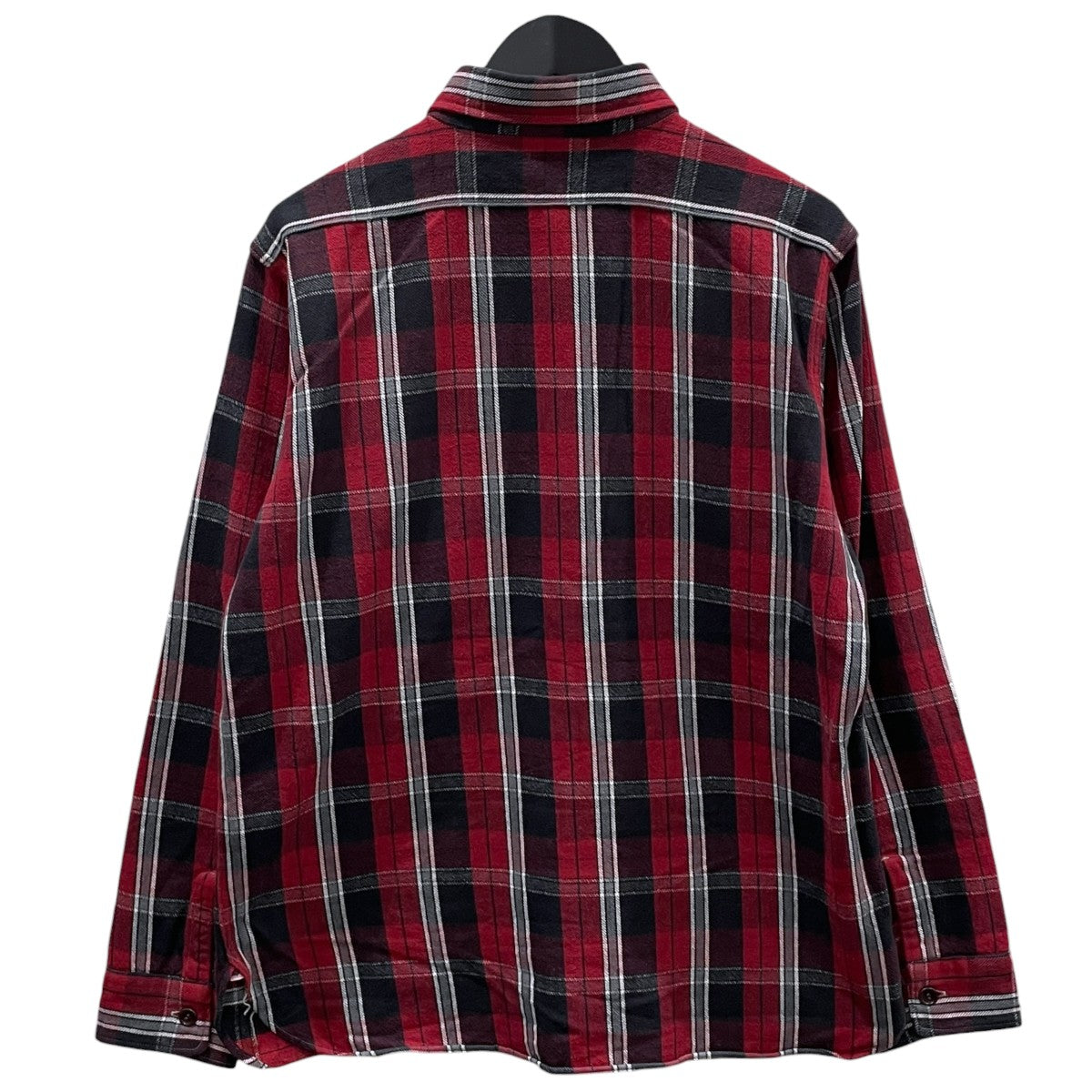 チェック柄シャツ FLANNEL SHIRTS WITH CHINSTRAP フランネルシャツ ウィズ チンストラップ 3022
