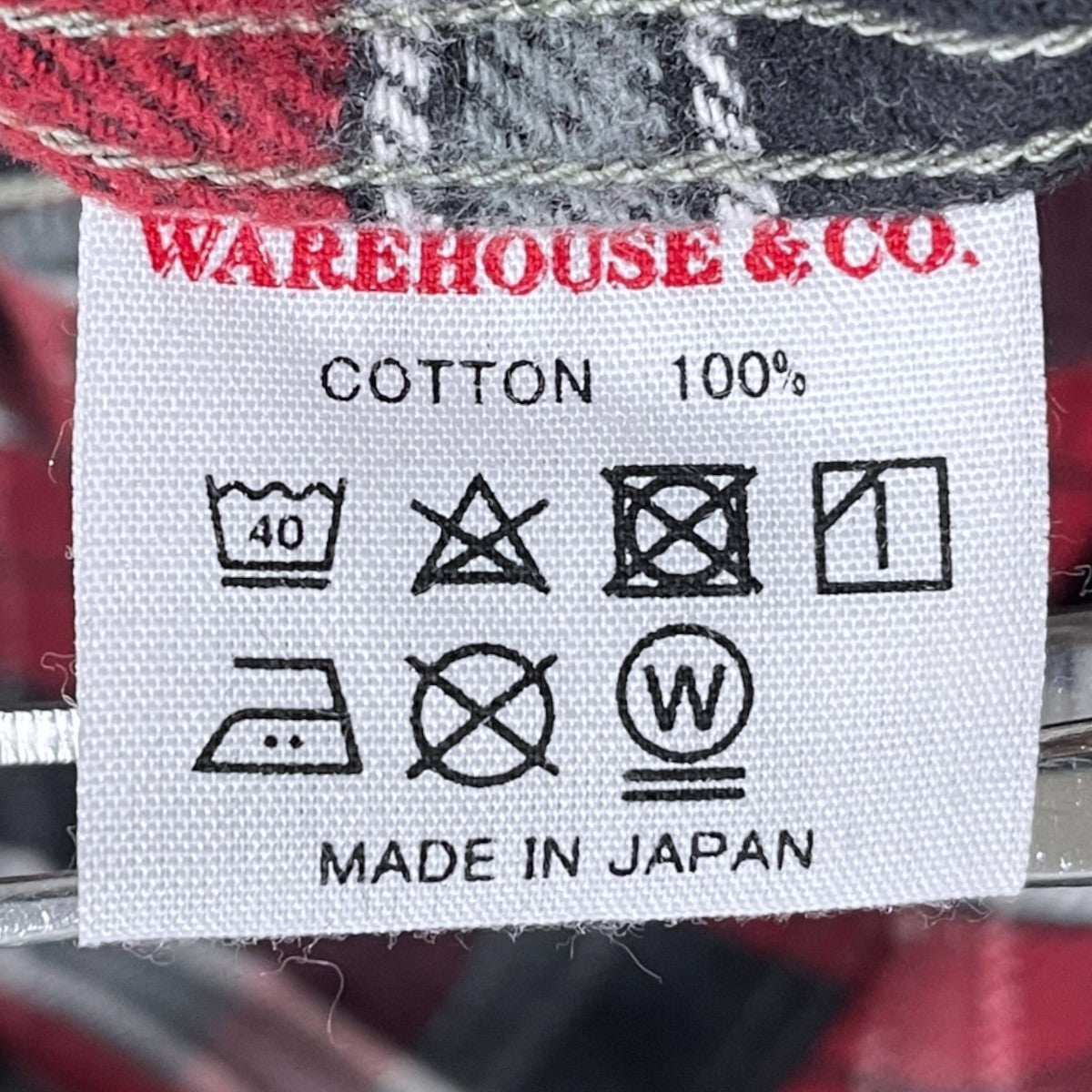 チェック柄シャツ FLANNEL SHIRTS WITH CHINSTRAP フランネルシャツ ウィズ チンストラップ 3022