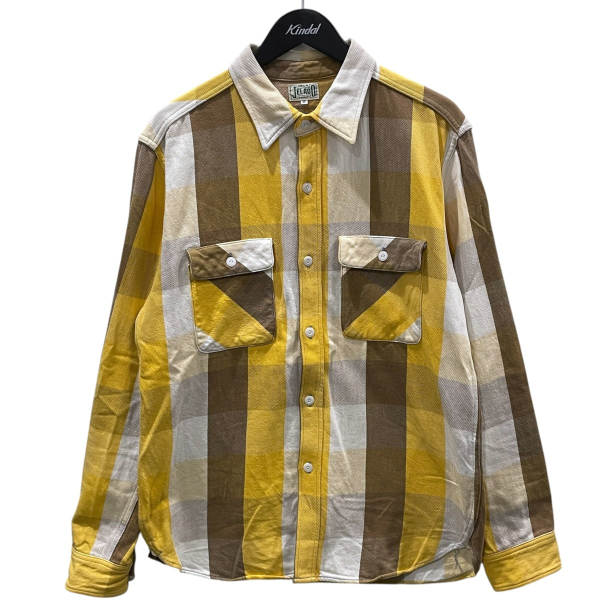 チェック柄シャツ Union Worker Shirt Short Length ユニオンワーカーズシャツ ショートレングス JP02125