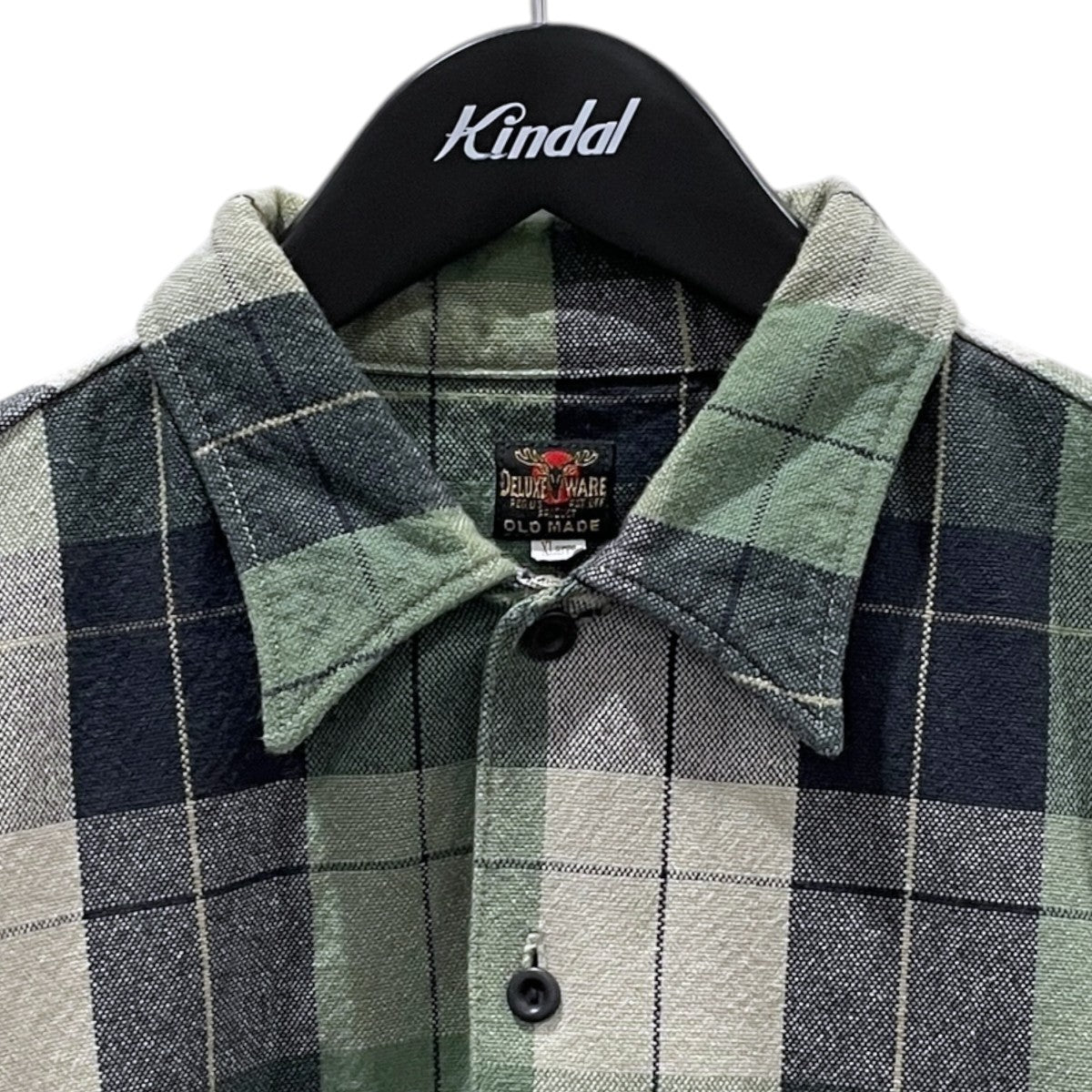 23SS ヘビーフランネルチェック柄シャツ WILD TOWN ワイルドタウン HV-47