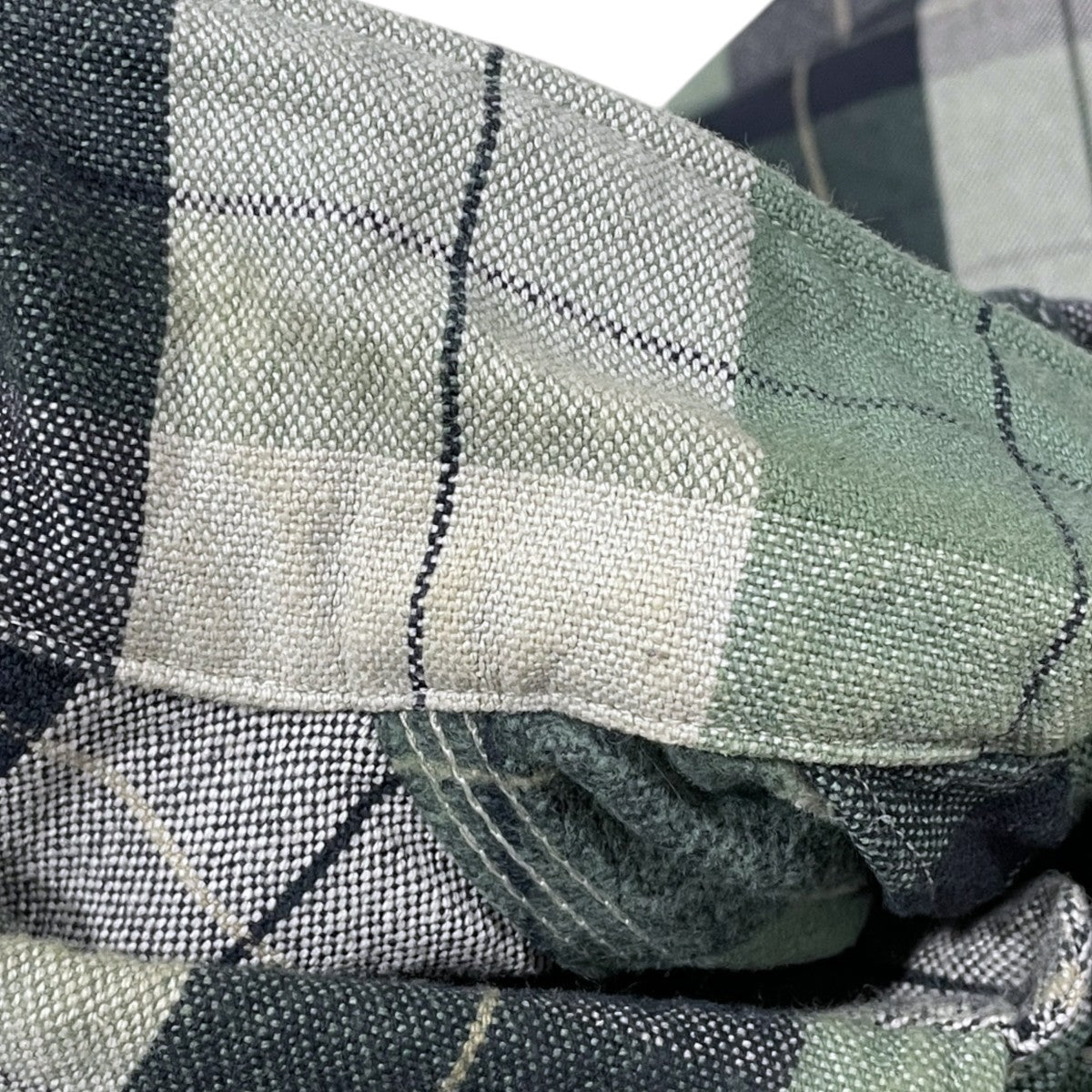 23SS ヘビーフランネルチェック柄シャツ WILD TOWN ワイルドタウン HV-47