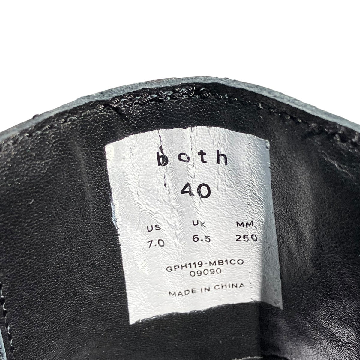 サイドゴアブーツGPH119-MB1CO