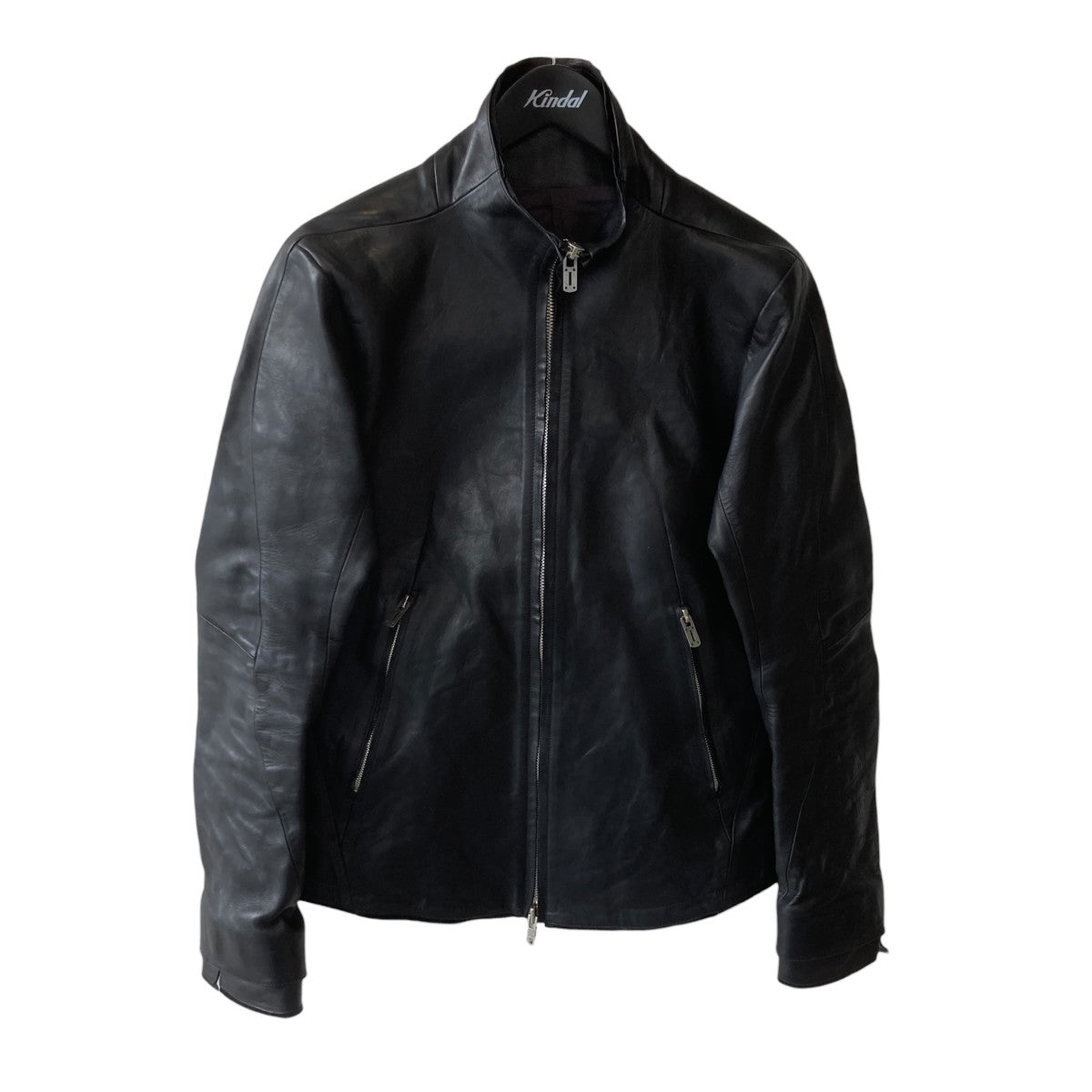 High Neck Leather Jacketレザージャケットst105-0018a