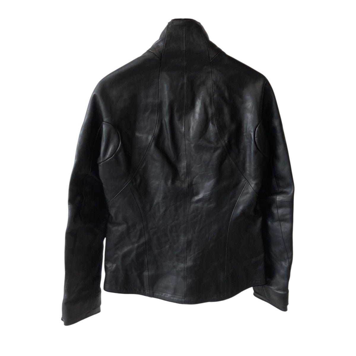 High Neck Leather Jacketレザージャケットst105-0018a