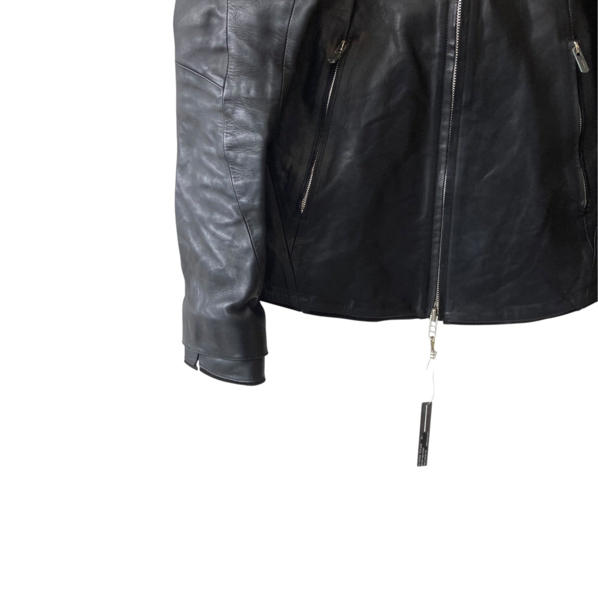 High Neck Leather Jacketレザージャケットst105-0018a