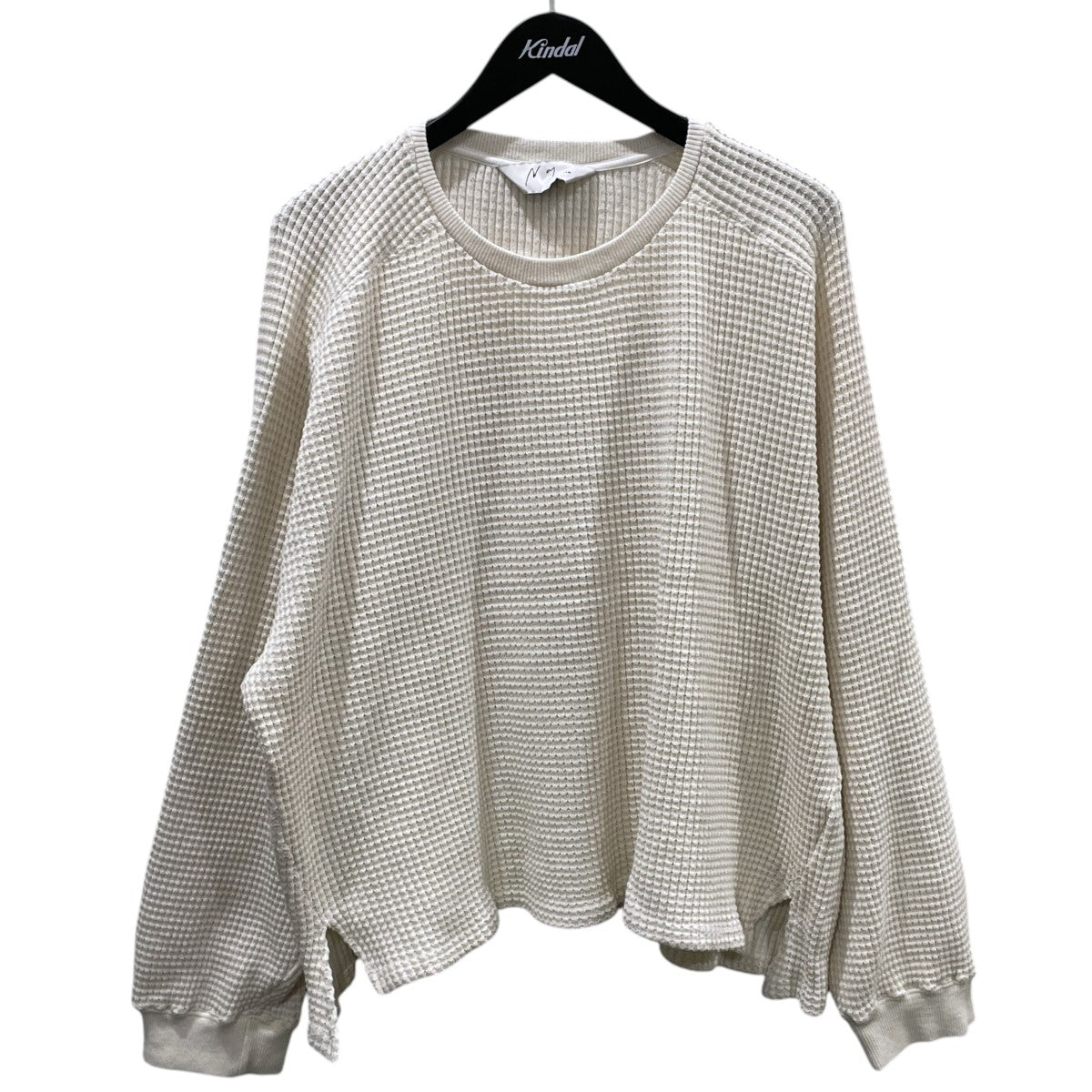 25AW ワッフル長袖カットソー HEAVY WAFFLE OVER LS ヘビーワッフルオーバーロングスリーブ ANC-CT124
