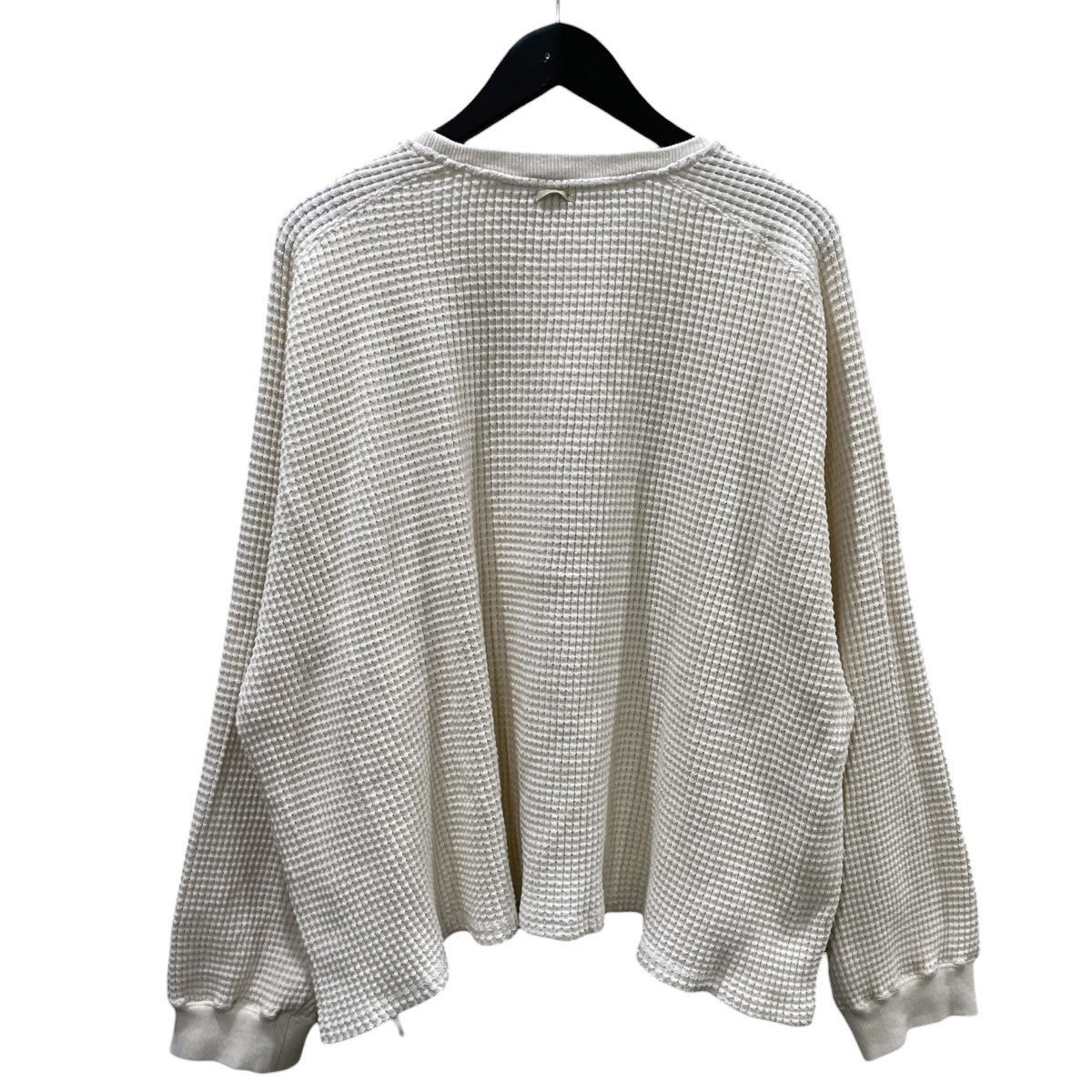 25AW ワッフル長袖カットソー HEAVY WAFFLE OVER LS ヘビーワッフルオーバーロングスリーブ ANC-CT124