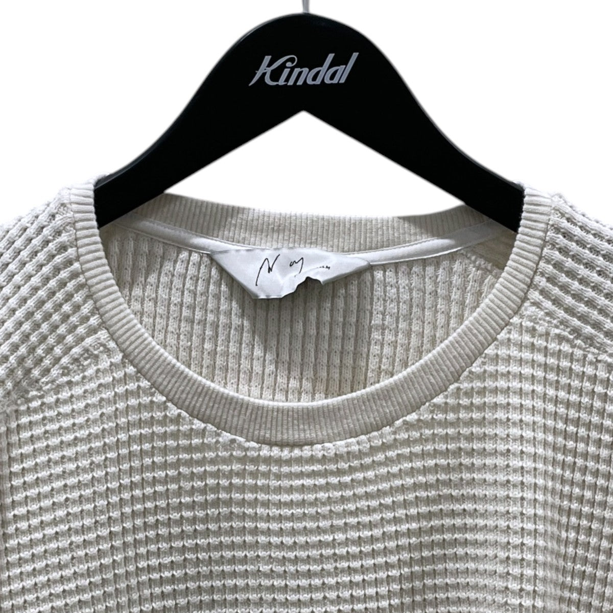 25AW ワッフル長袖カットソー HEAVY WAFFLE OVER LS ヘビーワッフルオーバーロングスリーブ ANC-CT124