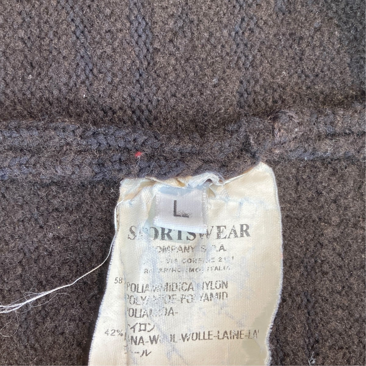 STONE ISLAND 02ニットポロシャツ505839 古着・中古-5枚目のアイテム画像